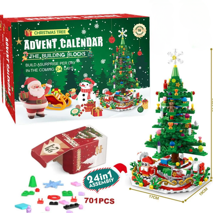 Calendario de Adviento de Bloques Navideños
