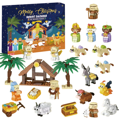 Calendario de Adviento de Bloques Navideños