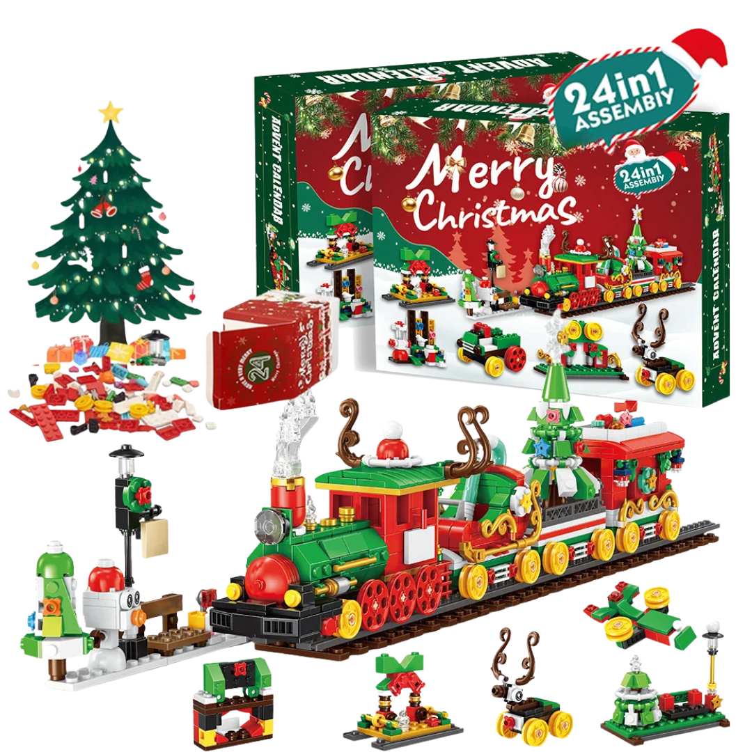 Calendario de Adviento de Bloques Navideños