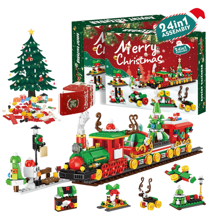 Calendario de Adviento de Bloques Navideños